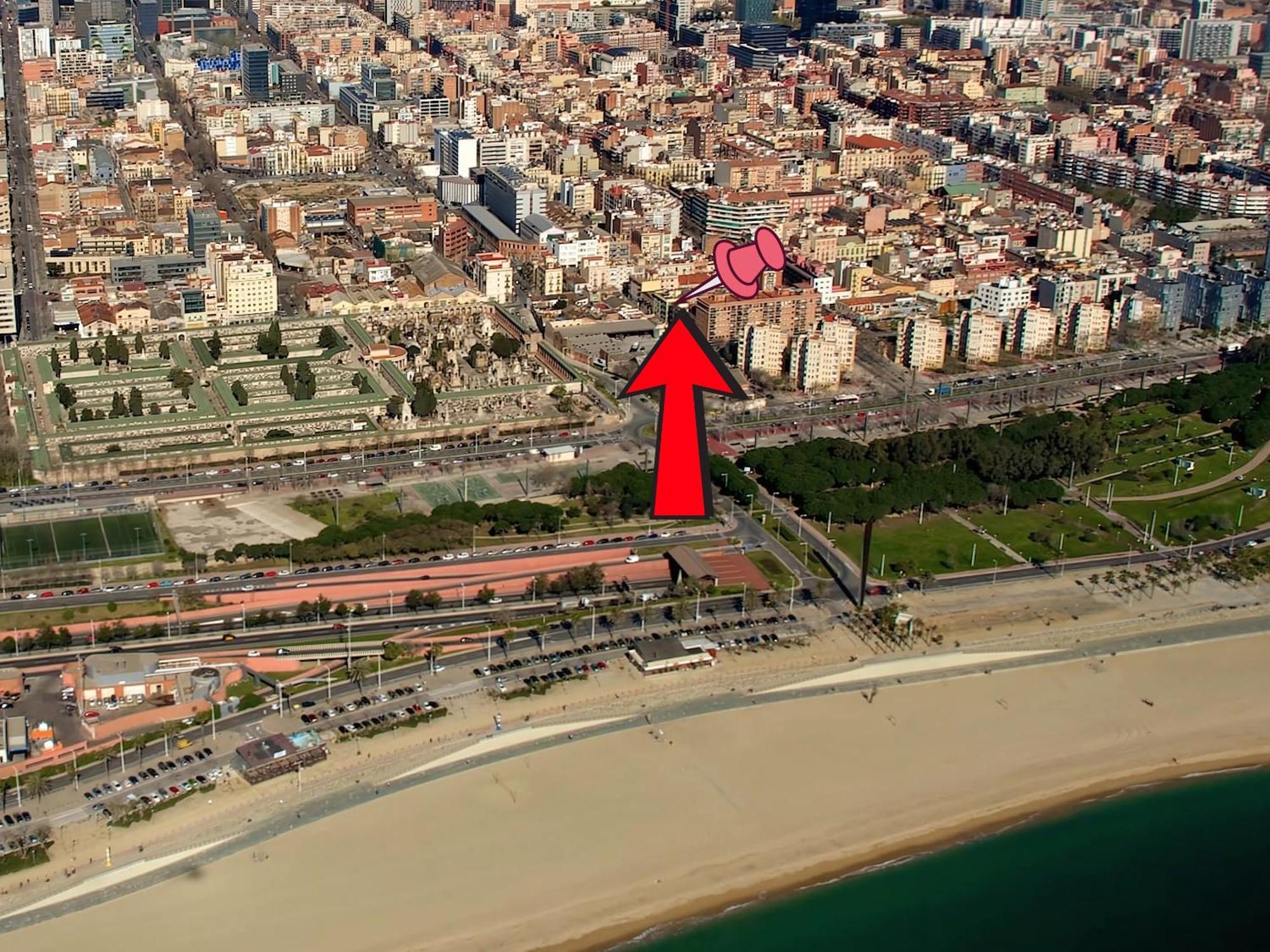Taulat Loft L Poblenou Beach L Self Check In L Terrace Penthouse 바르셀로나 외부 사진